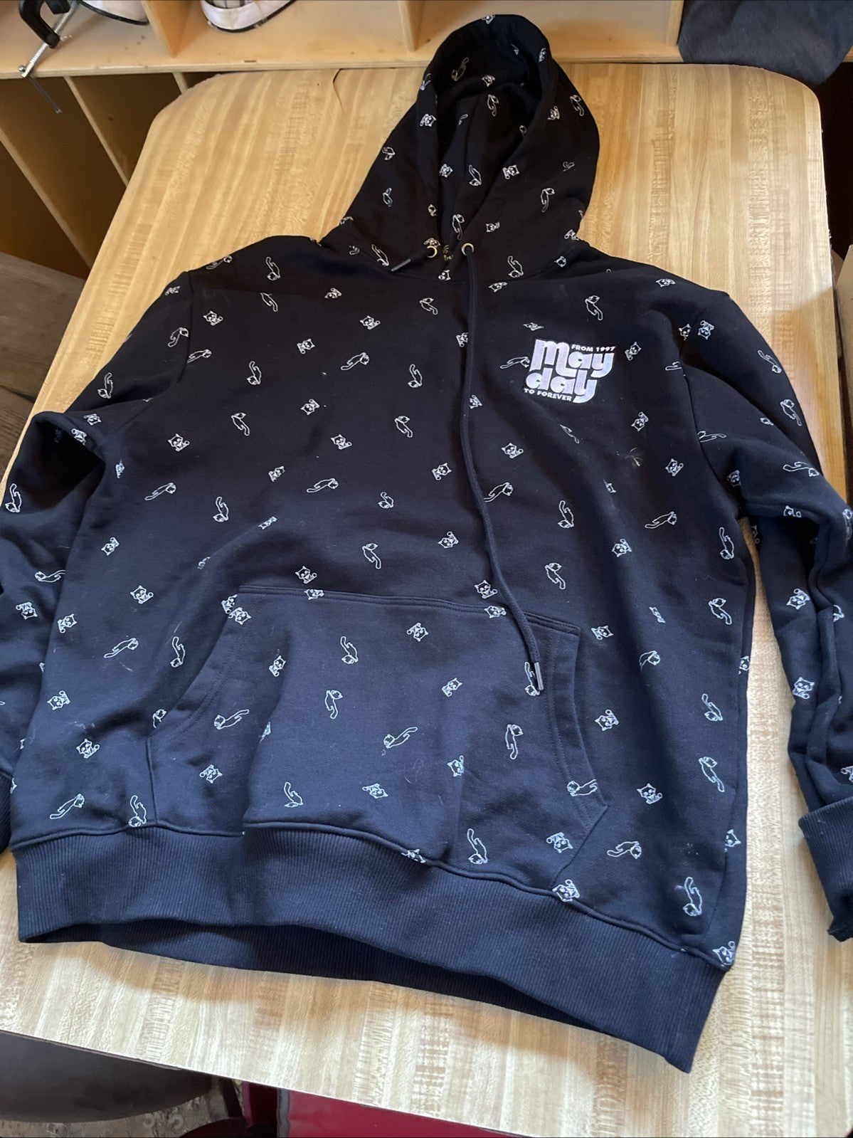 Bin Music AOP Hoodie 2XL