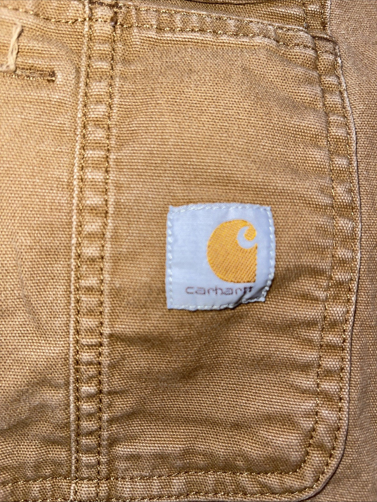 Carhartt Women’s Double Knee Overalls Large 