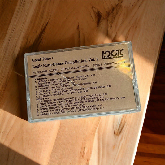 Good Time Logic Euro Dance Compilation Vol 1 Cassette