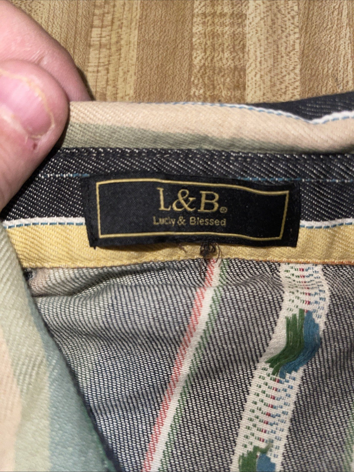 Lucky & Blessed Western Button Up 
