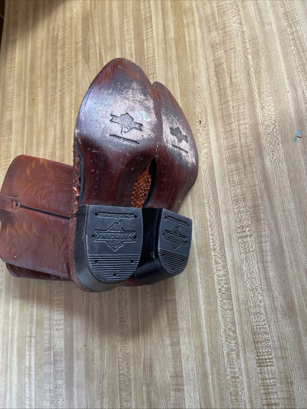 African Boots Brand Cowboy Boots 9