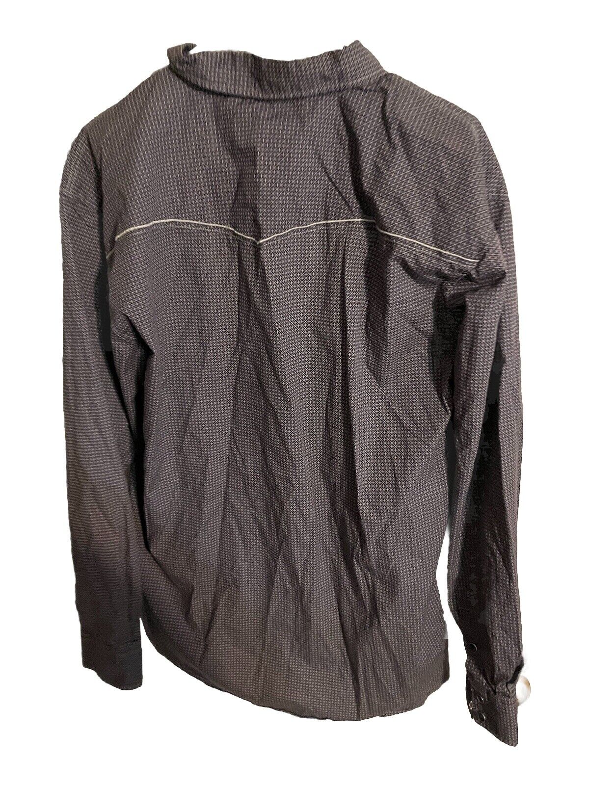 cowboy hardware pearl snap shirt Large 