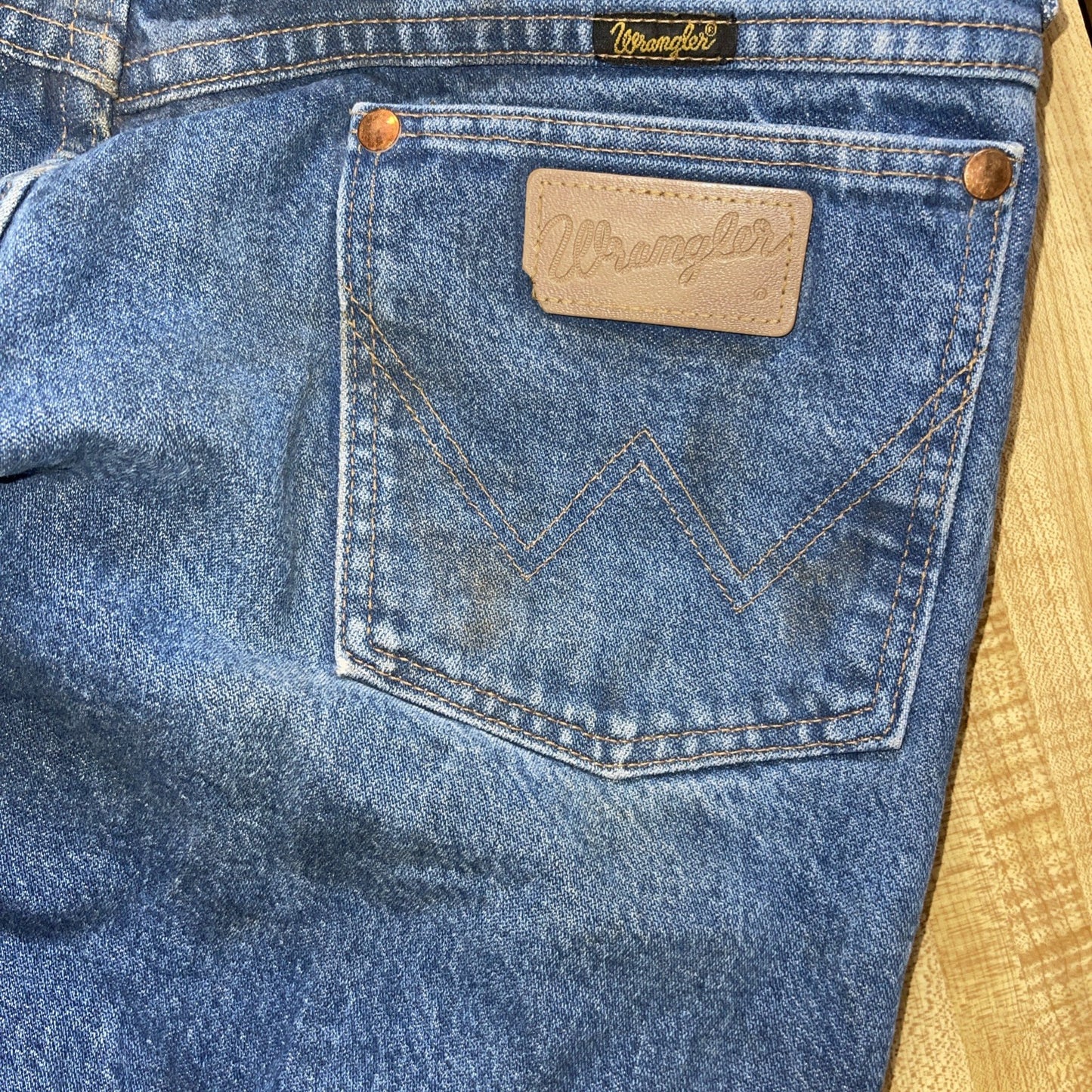 Vintage Wrangler 936pwd Jeans 36/32 Made In USA 