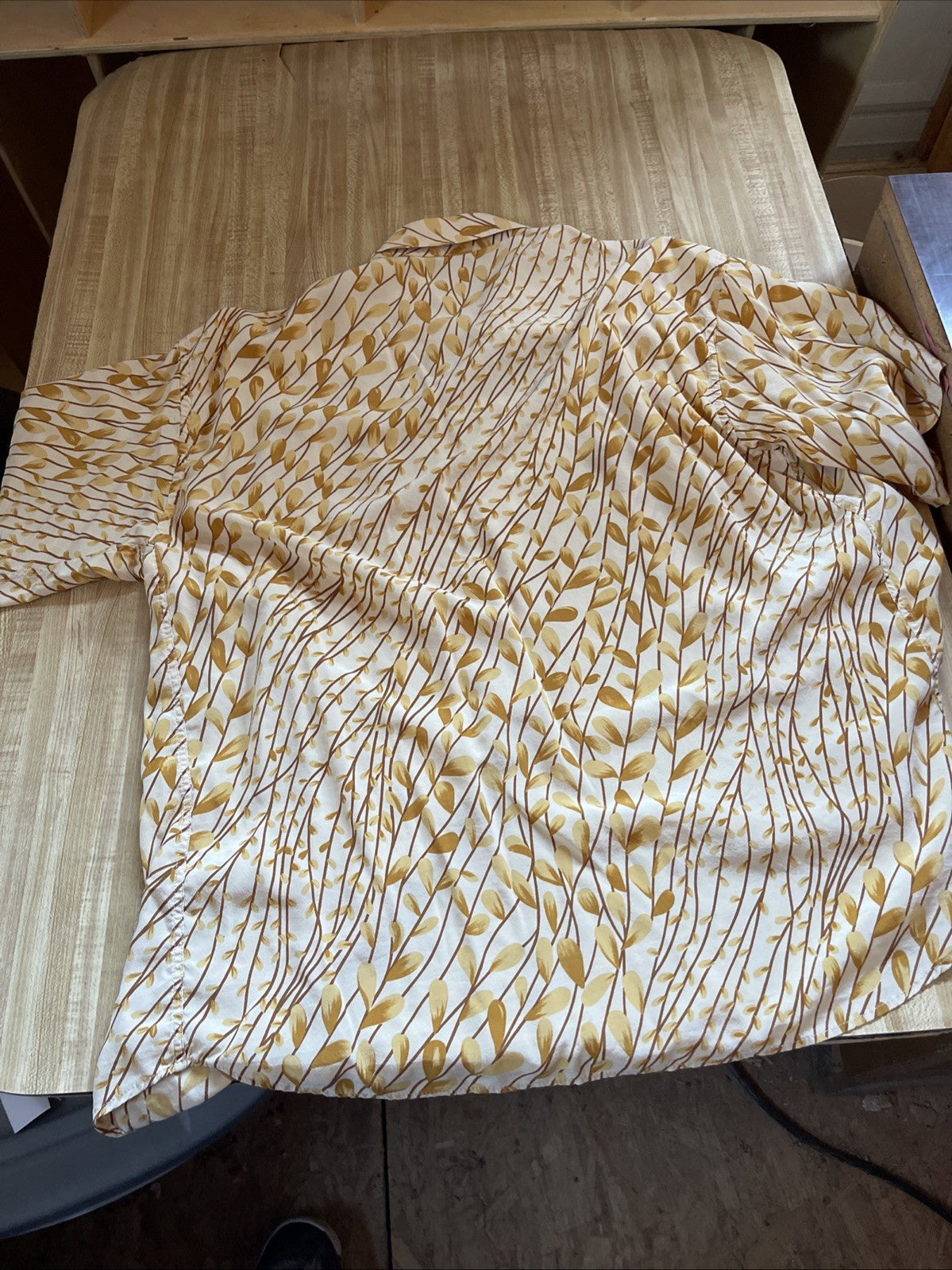 Vintage Messori Silk Shirt XL Made In Italy