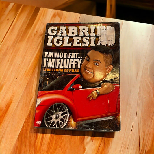Gabriel Iglesias I'm Not Fat...I'm Fluffy DVD 2009 With Slipcover & Insert