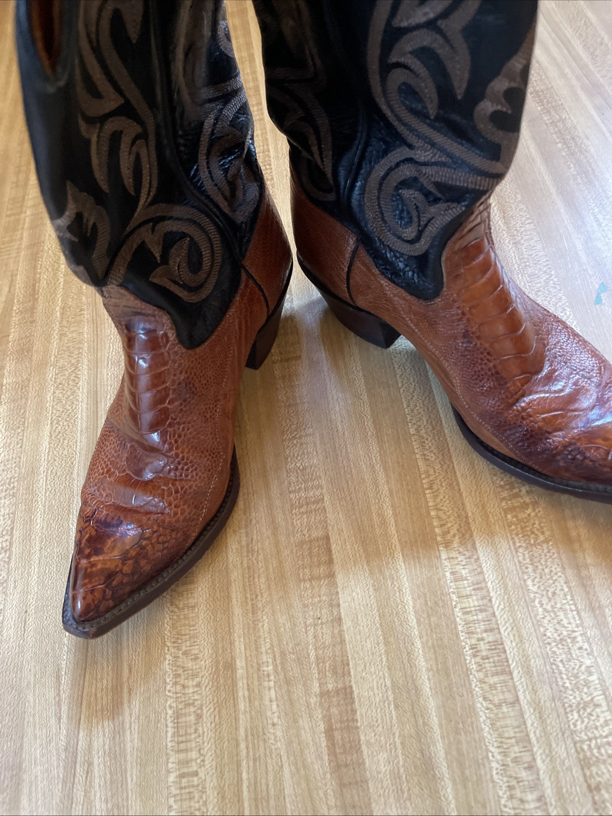 J. Chisholm Cowboy Boots 7 M