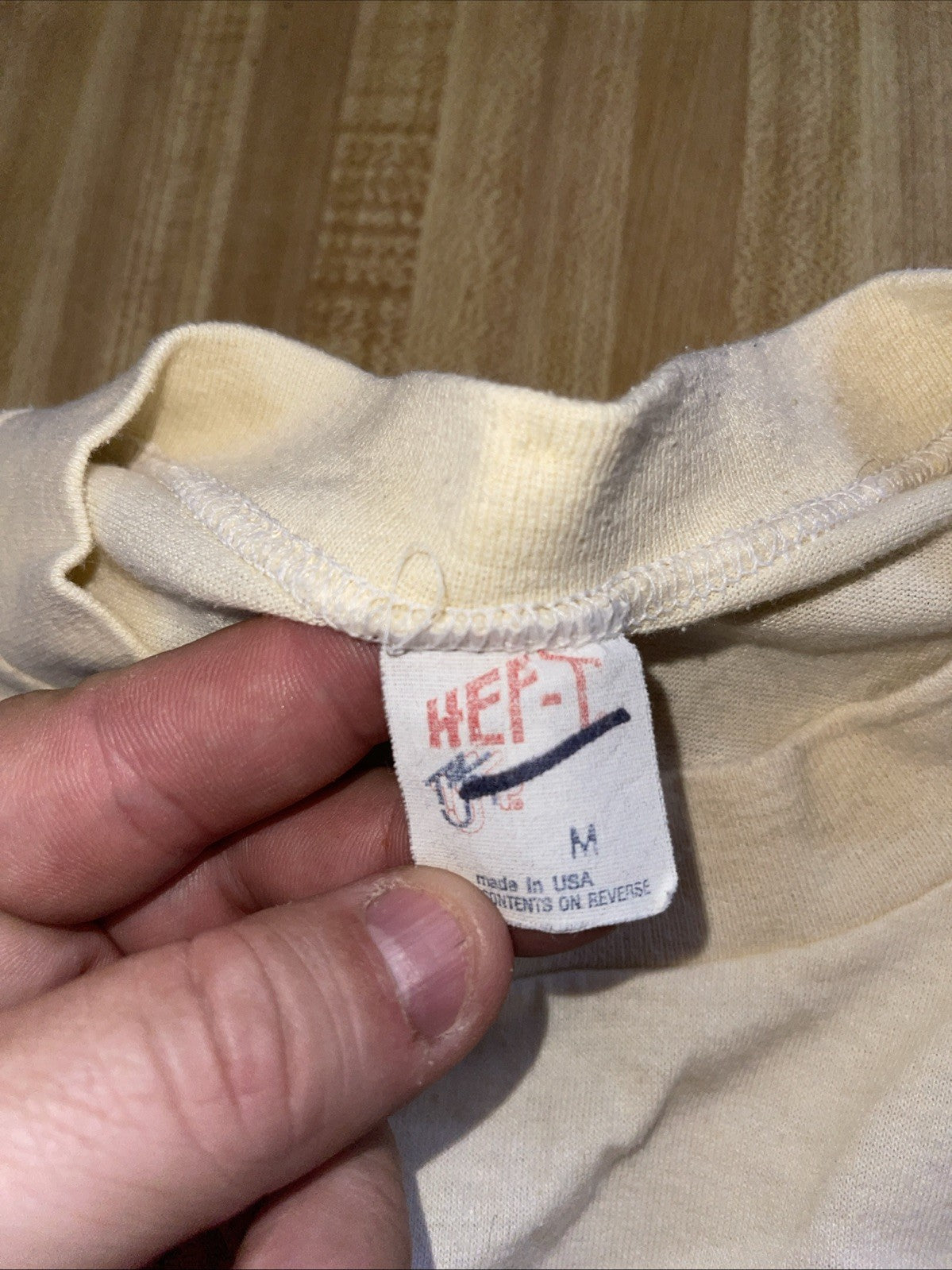 Vintage Hef T T Shirt Long Sleeve 1985 Medium 