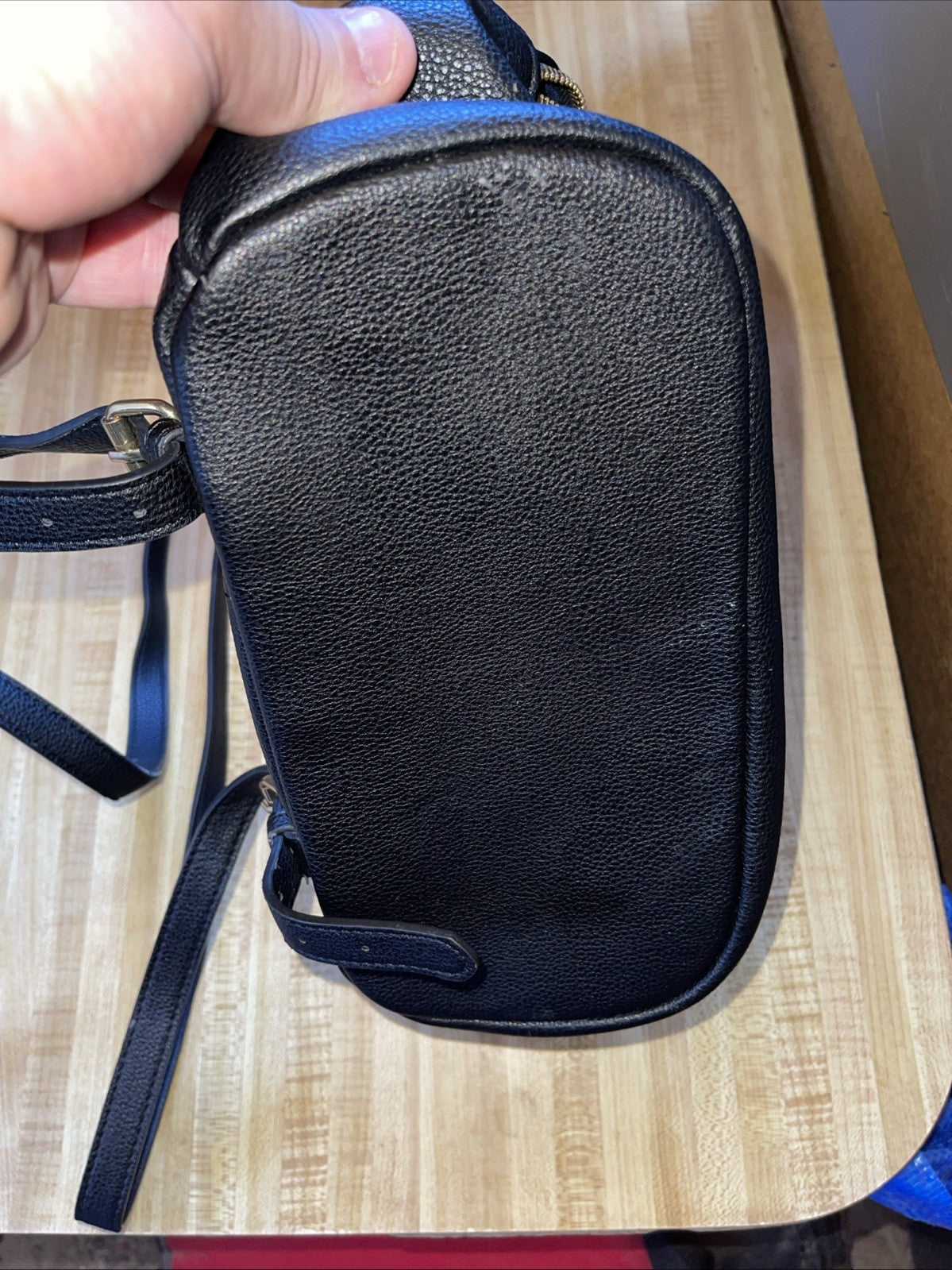 Tommy Hilfiger Leather Backpack Purse