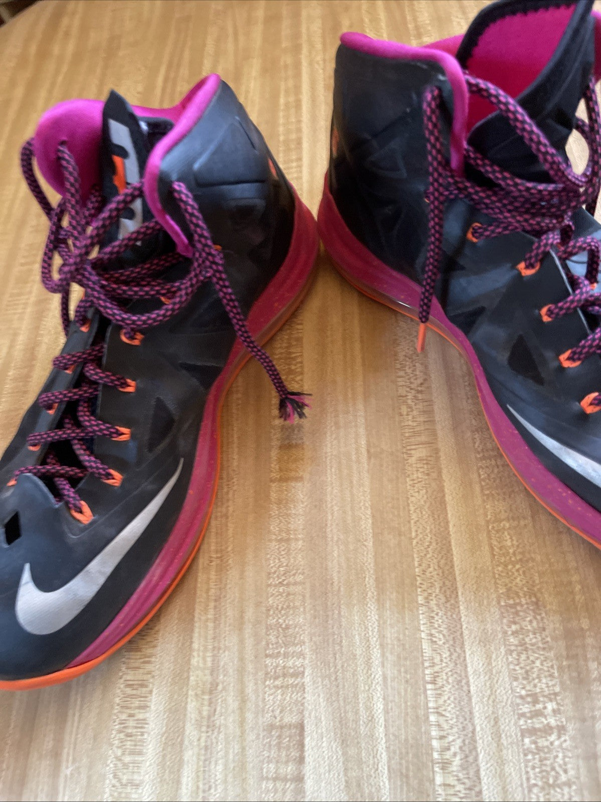Size 13.5 - Nike LeBron 10 Floridian