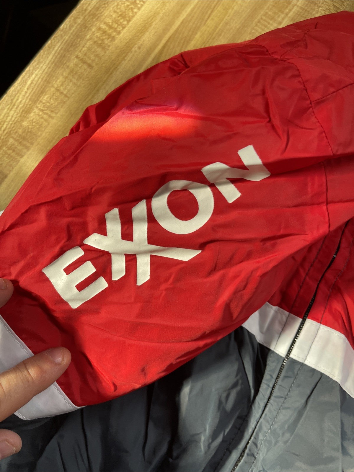 Vintage Lion Brand Exxon Jacket Made In USA XL