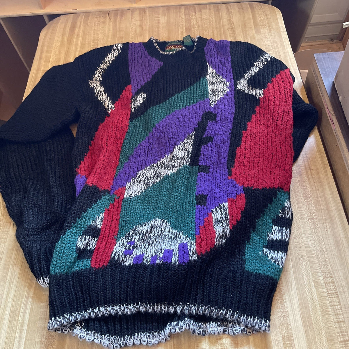 Oakton Limited Handknit Sweater XLT