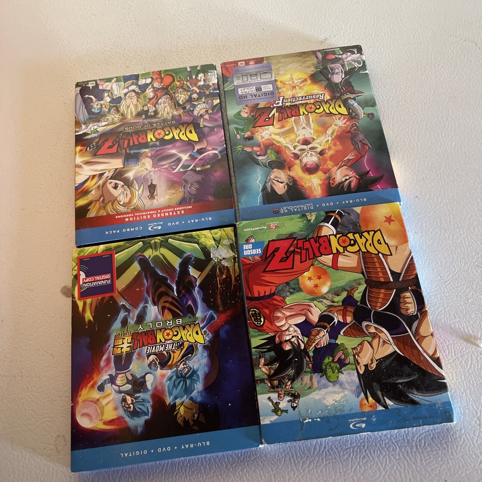 Dragon Ball Z Blu Ray Lot