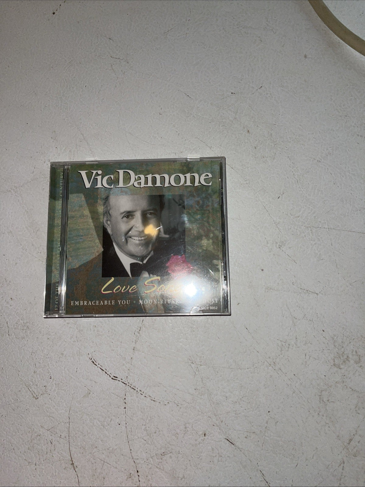 VIC DAMONE LOVE SONGS EMBRACEABLE YOU, MOON RIVER, STARBUST 1999 MADACY MUSIC