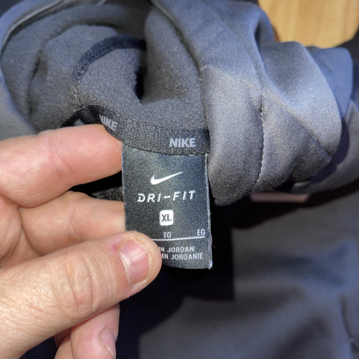 Nike Dri Fit Hoodie XL Menlo College?