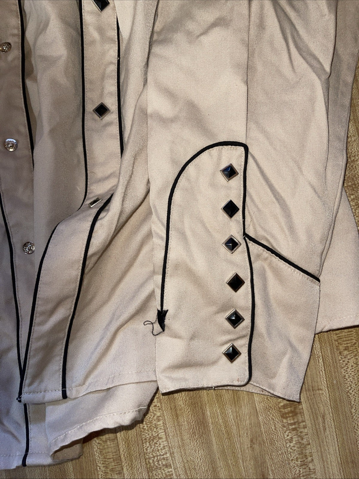 Vintage Scully Pearl Snap Western Shirt Large Gunslinger 