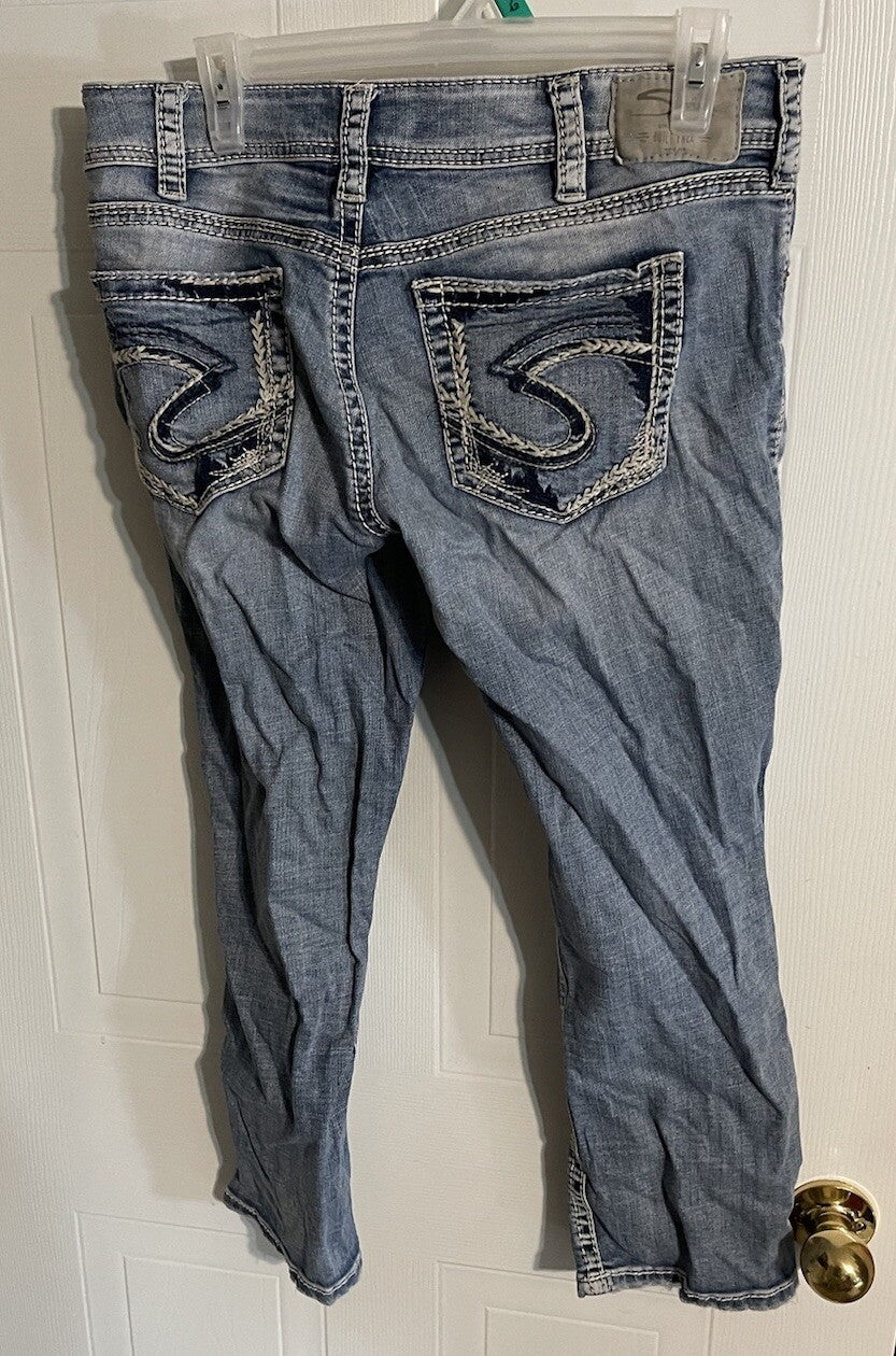 Silver Suki Capris 31