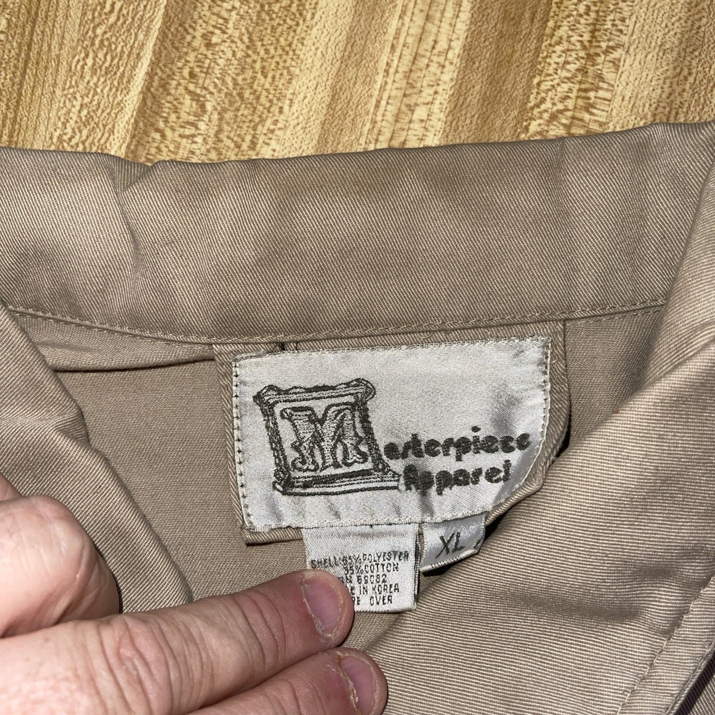 Vintage Masterpiece Apparel Jacket XL