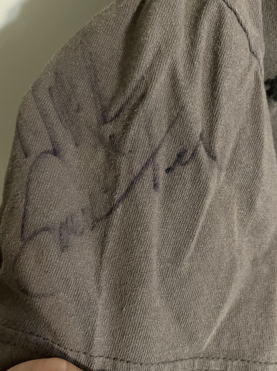 Apostasy Eternal Agony T Shirt Medium With Multiple Autographs