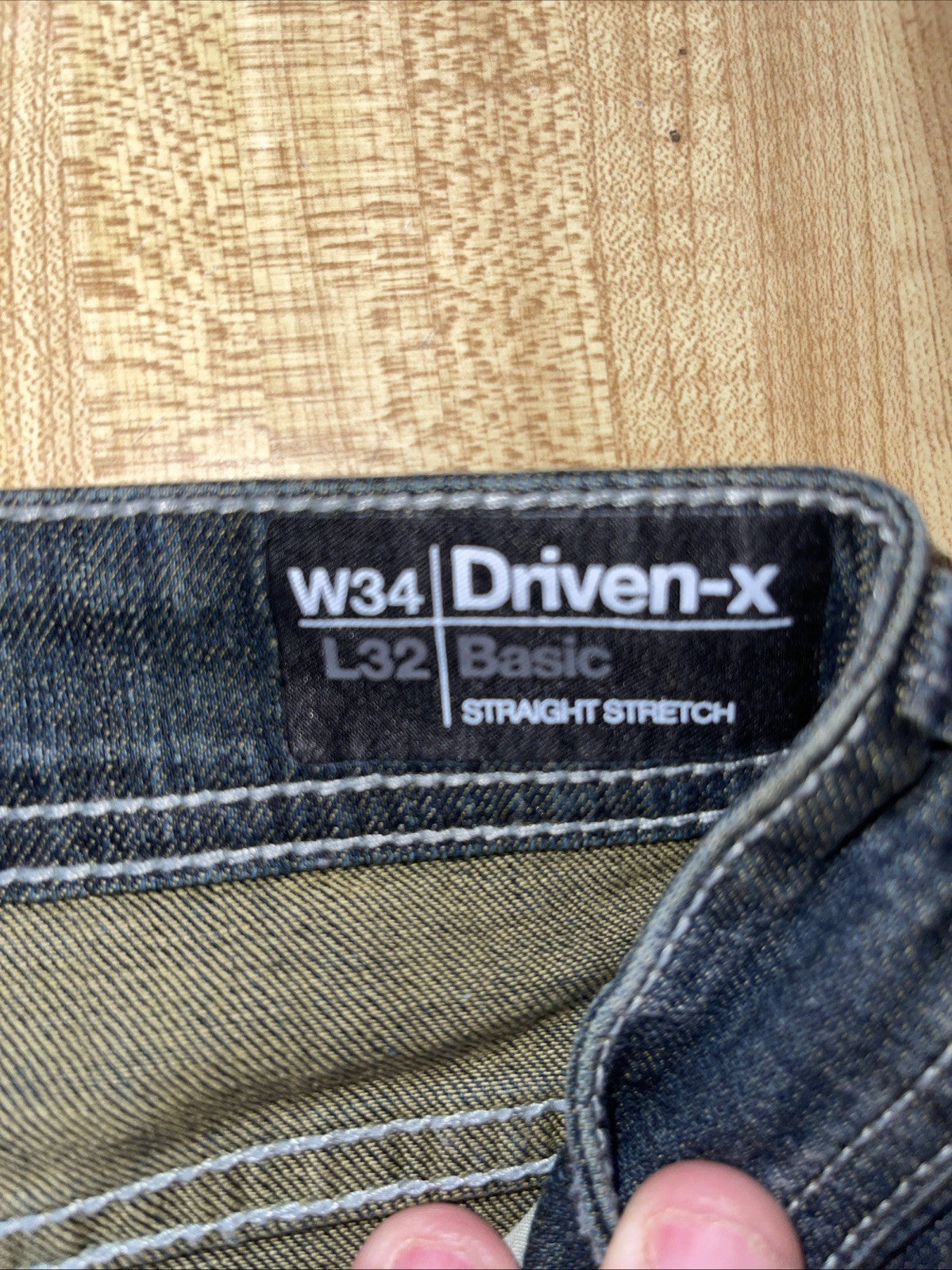 buffalo david bitton jeans Driven X Basic Straight 34/32