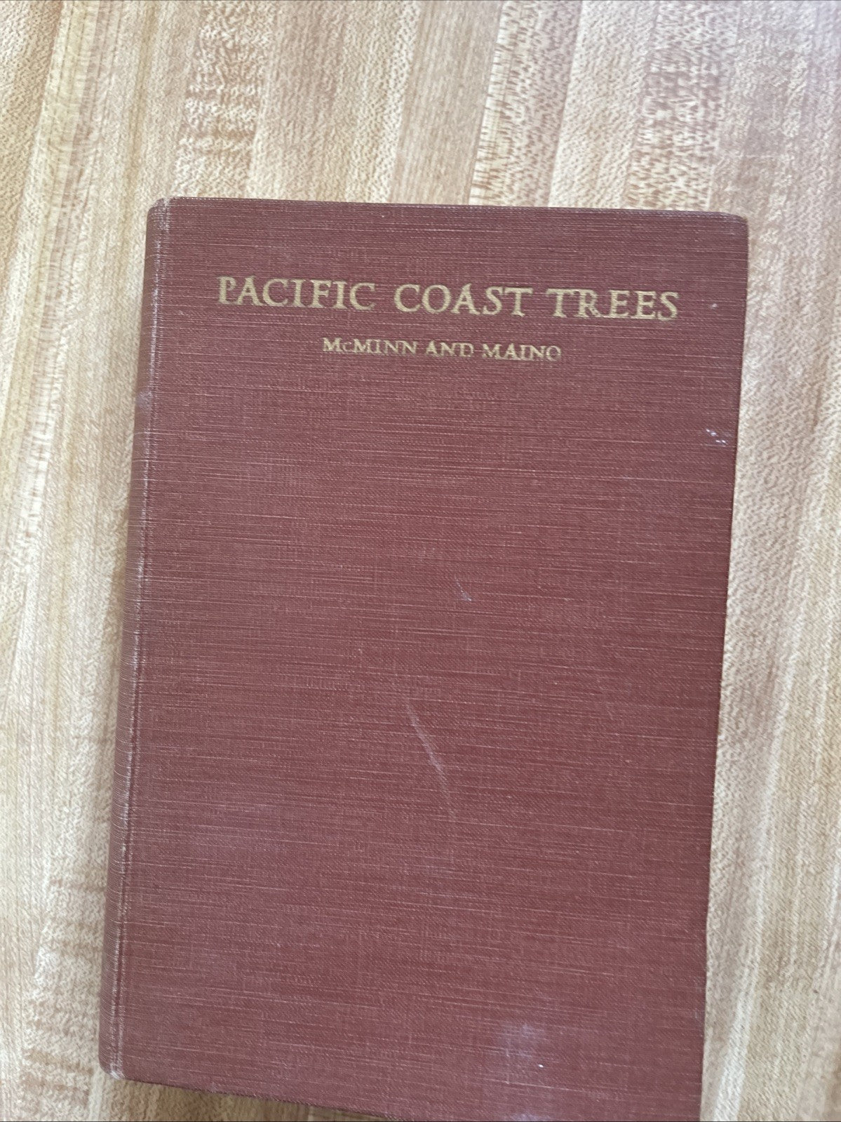 Pacific Coast Trees Hardcover 