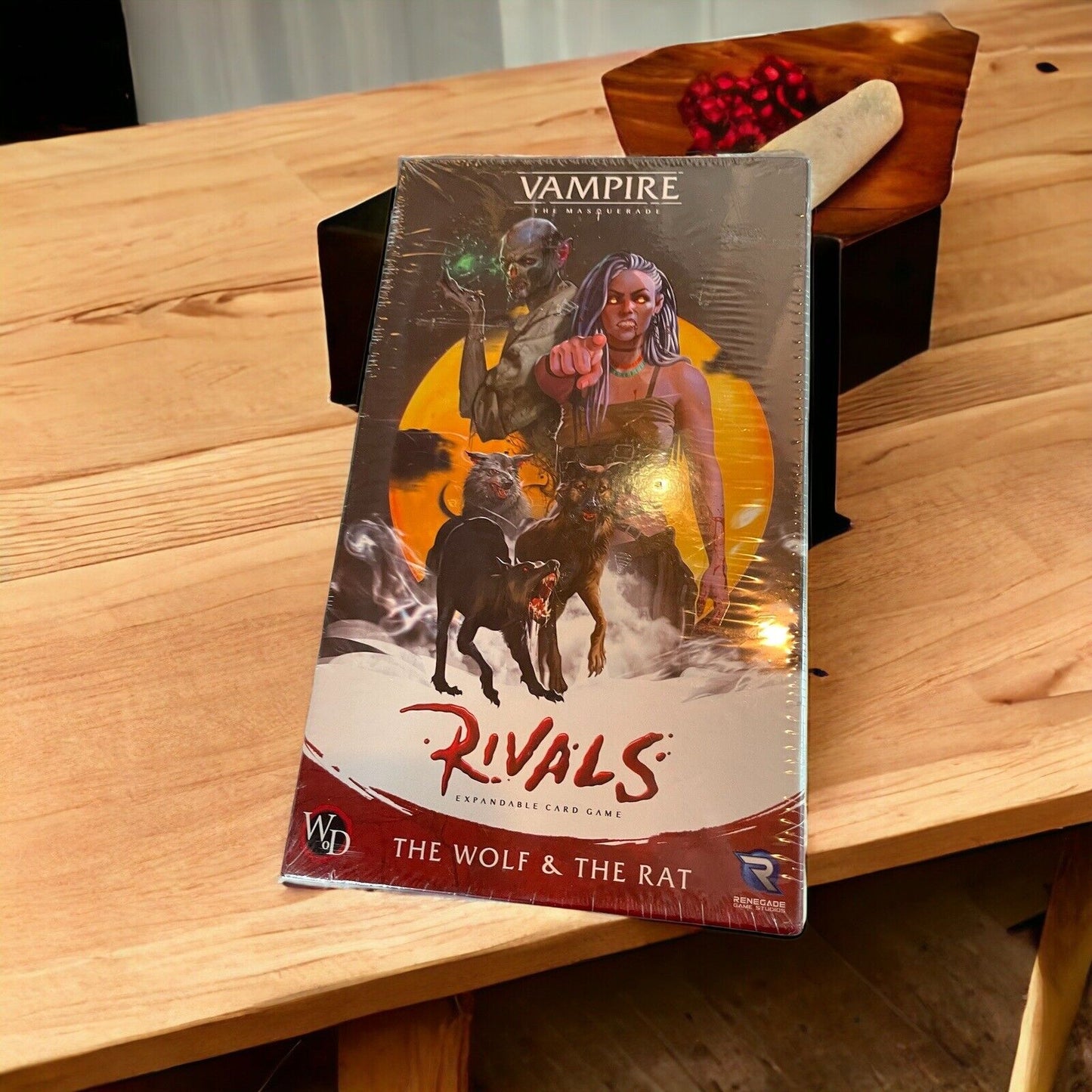 WOLF AND THE RAT Renegade Game Studios Vampire The Masquerade Rivals Expansion