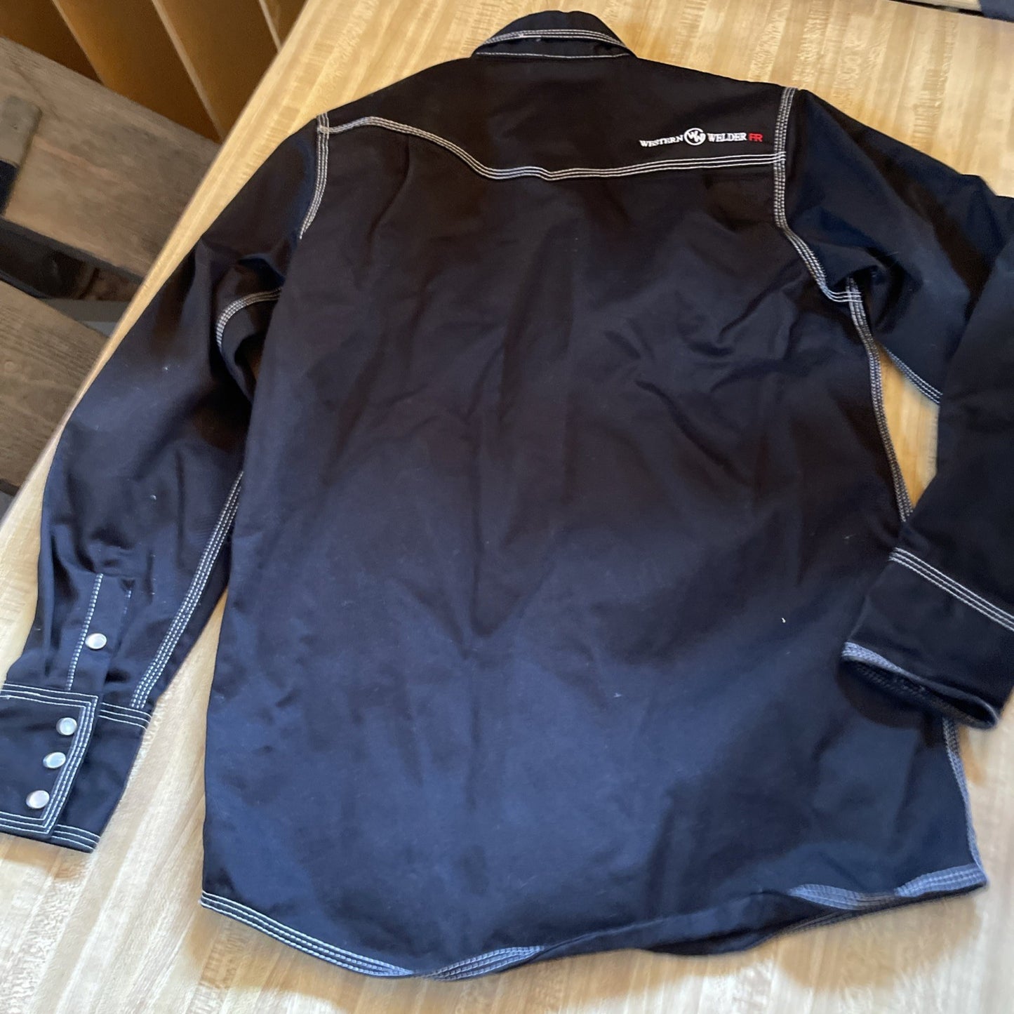 Western Welder FR Pearl Snap Small 