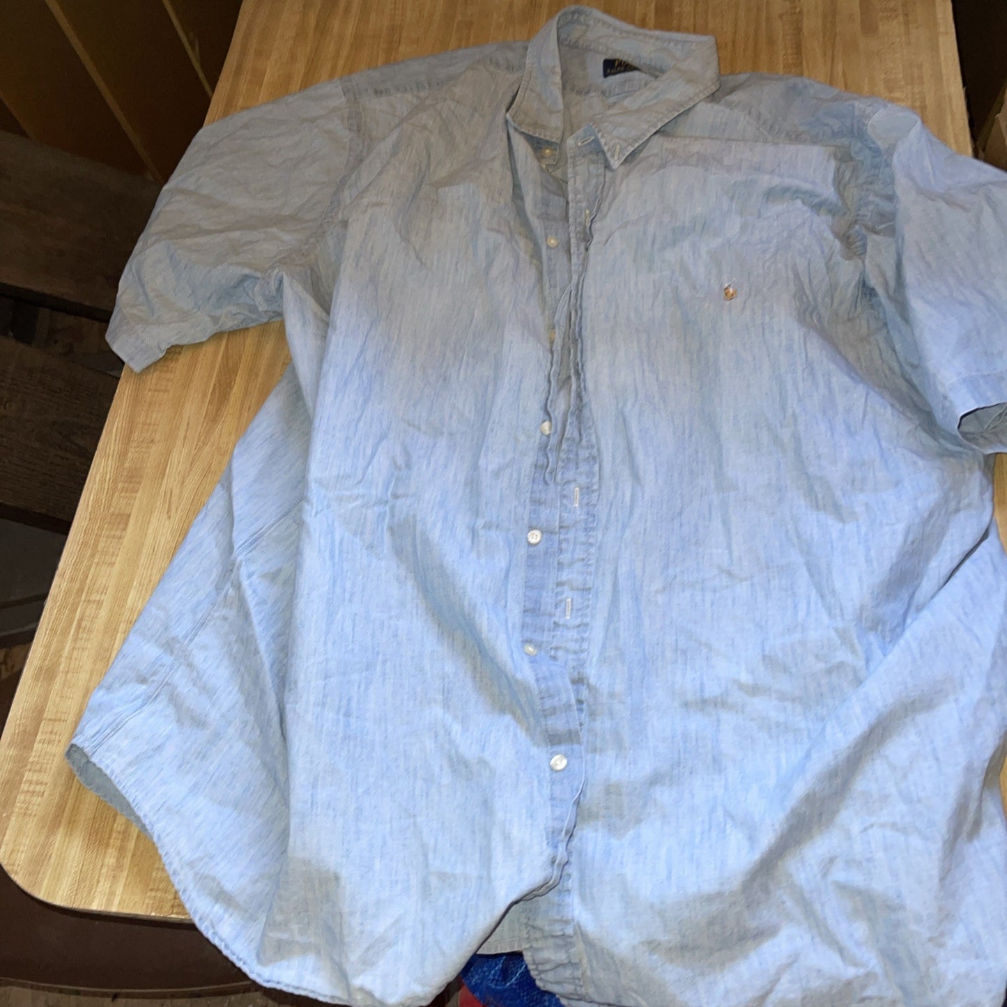 Polo Ralph Lauren Button Down 4XLT Flesh Pony