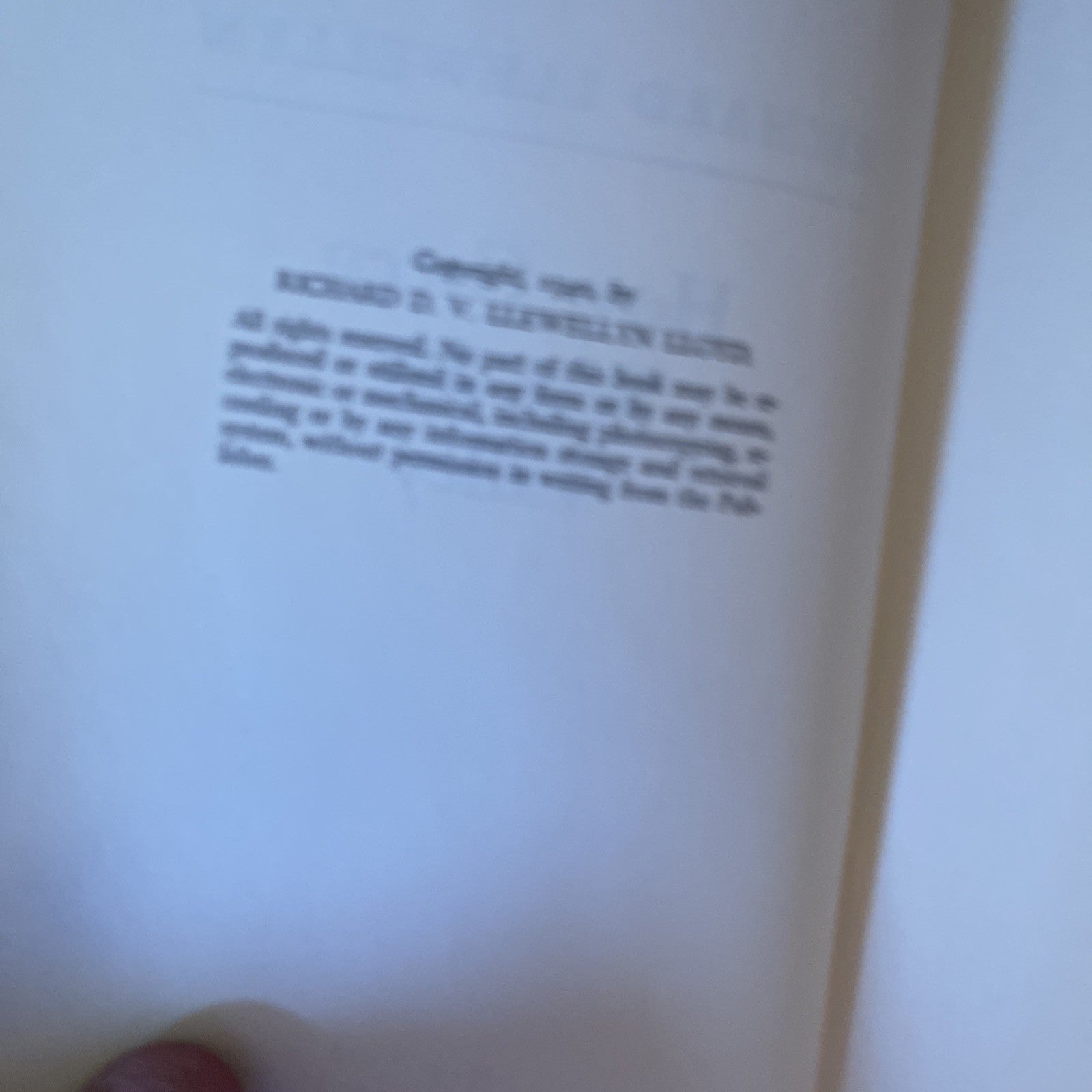 How Green Was My Valley Hardcover 
