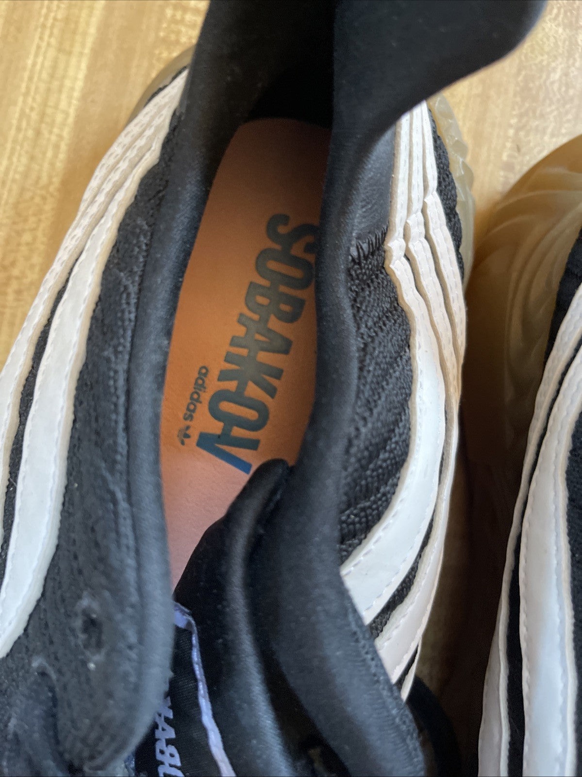 Size 13 - adidas Sobakov Black Gum