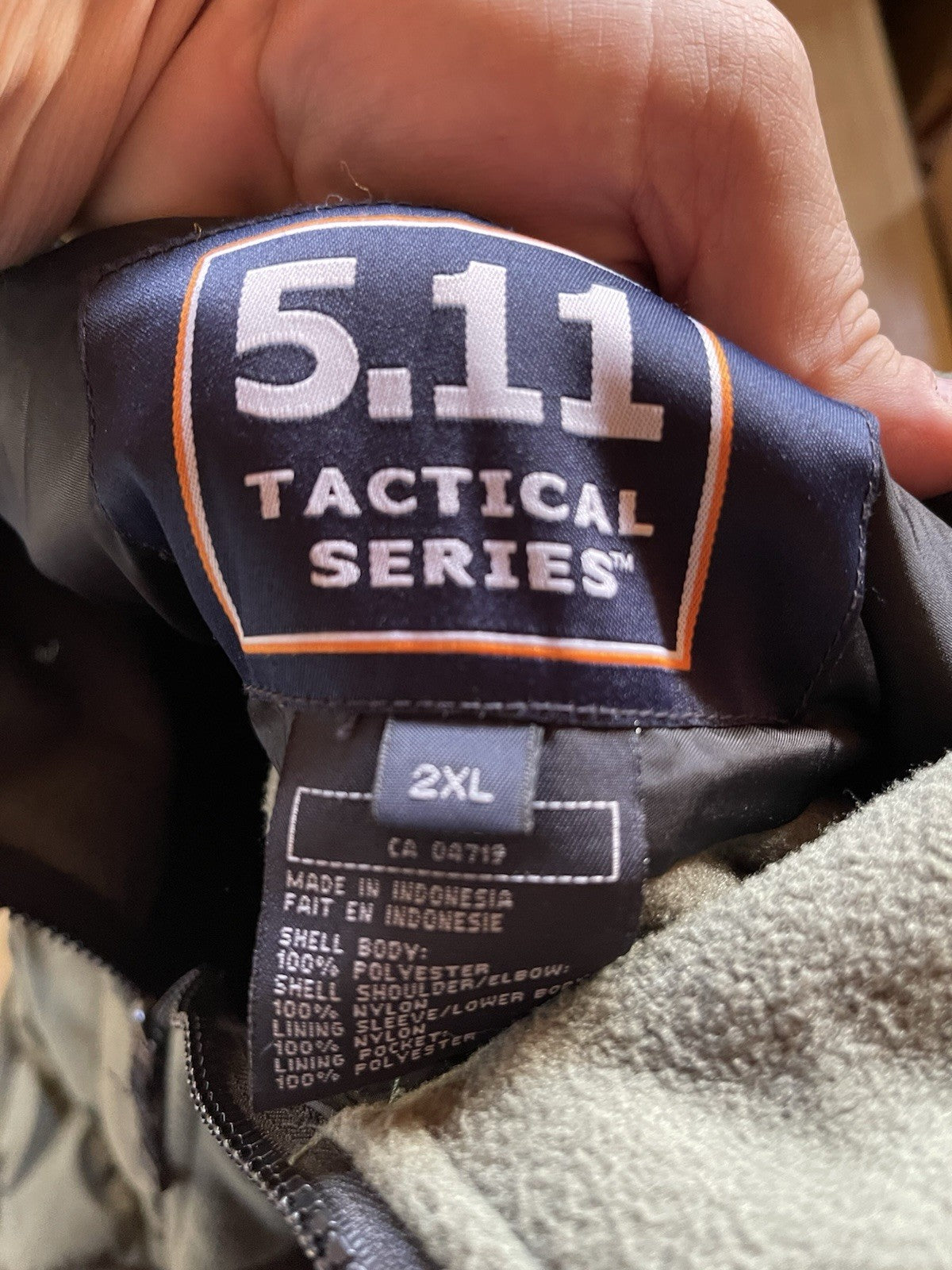 5.11 Tactical Jacket 2XL 