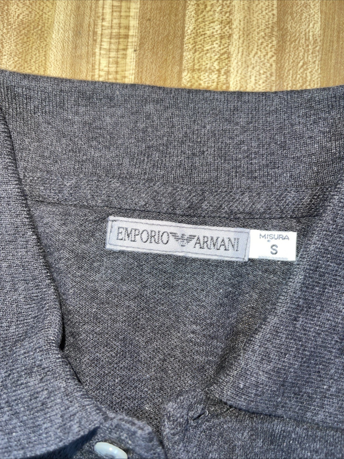 Emporio Armani Long Sleeve Polo Small 