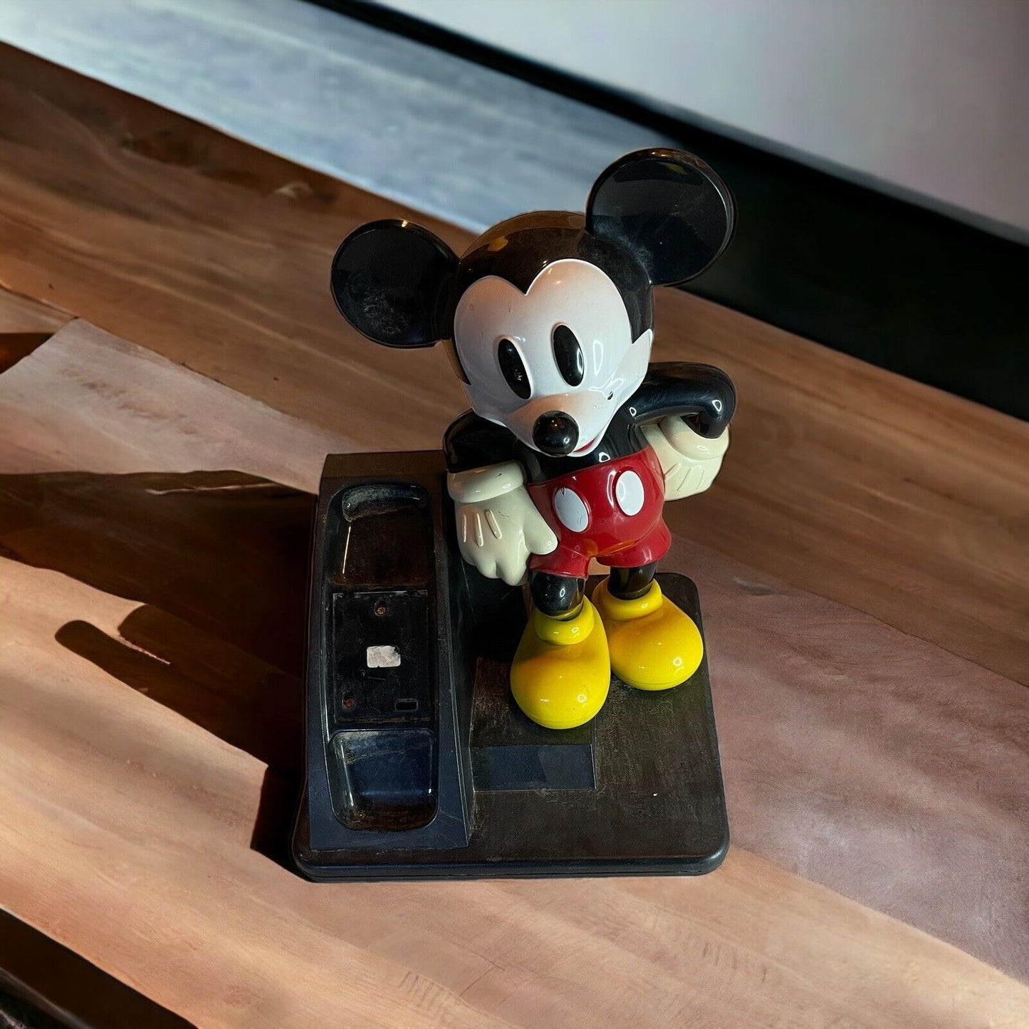 Vintage Mickey Mouse Phone Base Only No Handset Or Cables 