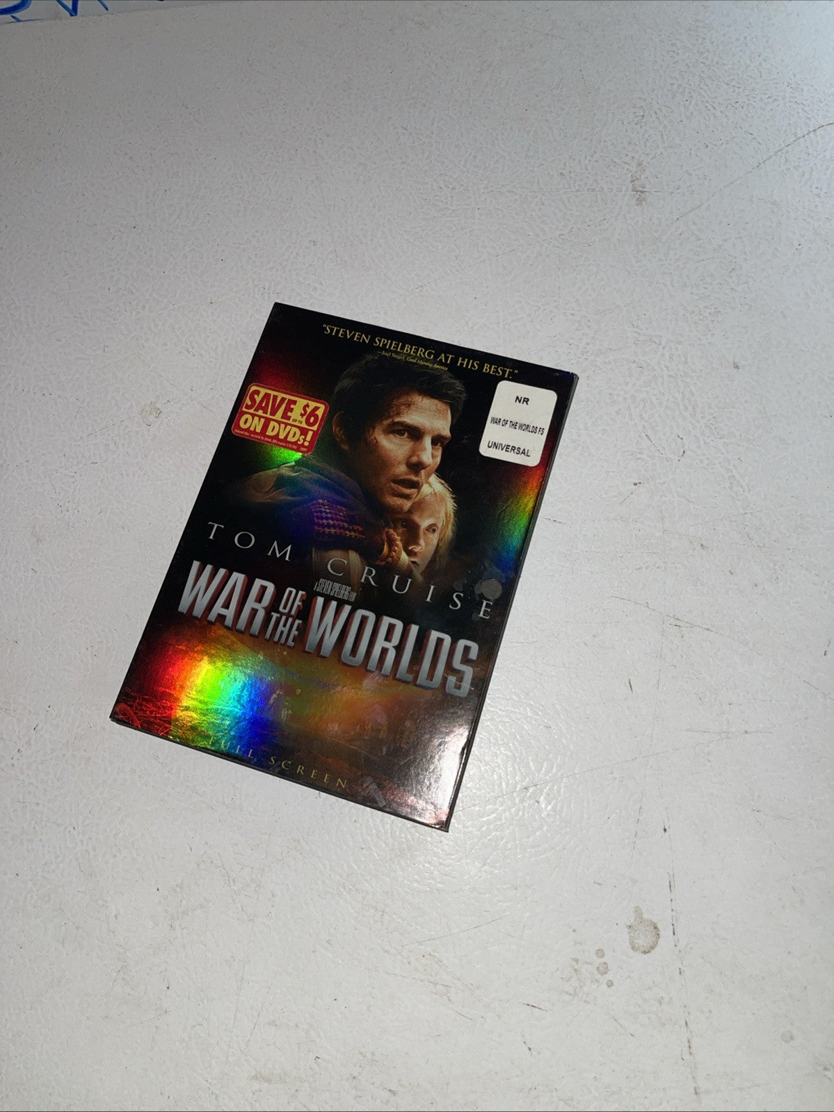War of the Worlds (DVD, 2005, Full Frame)