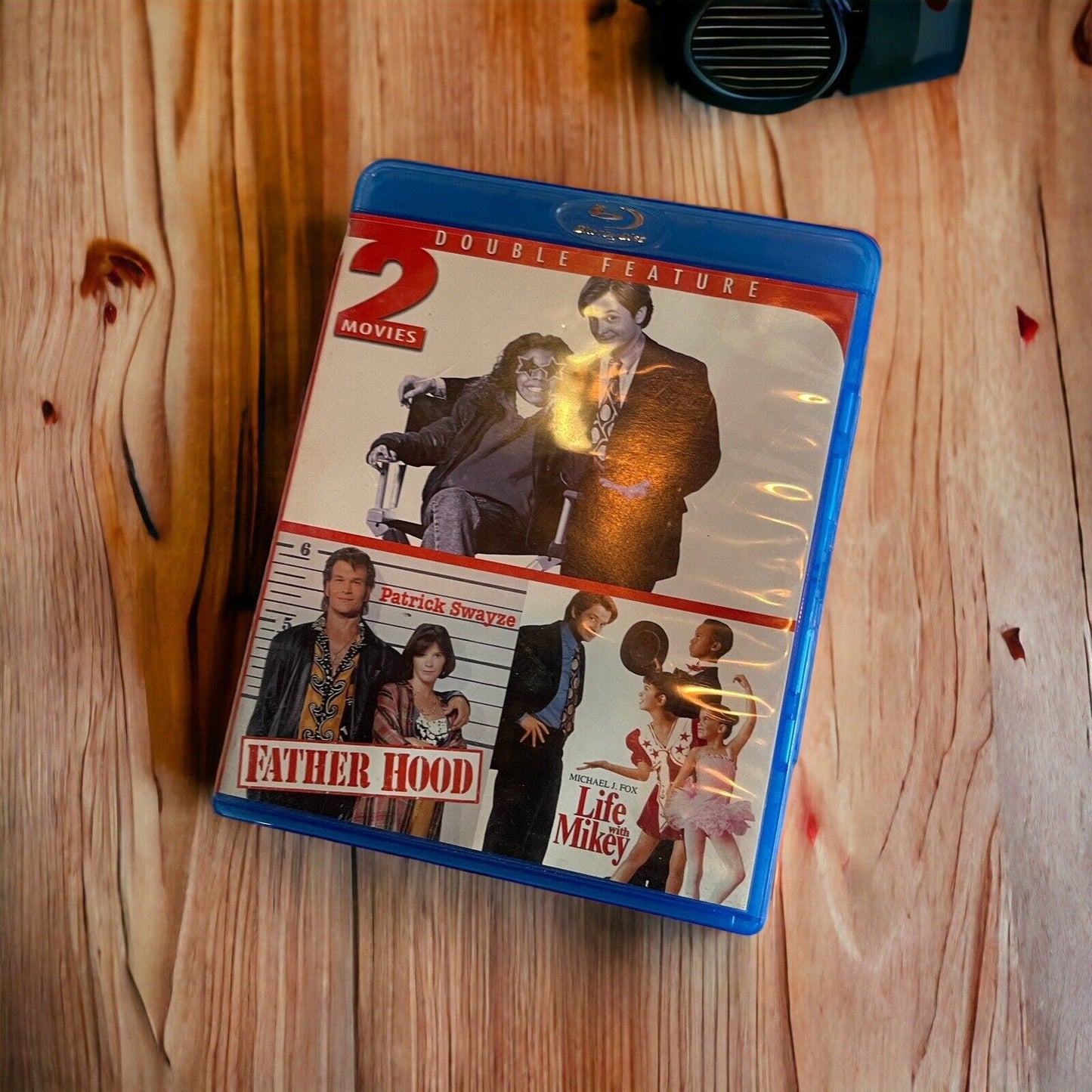 Father Hood/Life with Mikey (Blu-ray Disc, 2012) Pre-owned,