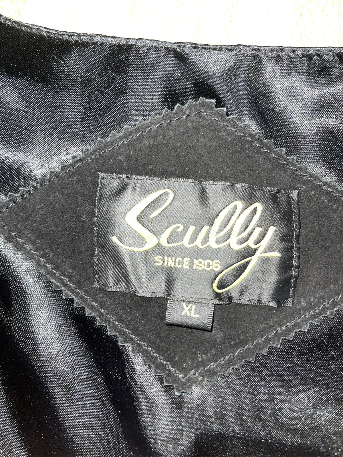 Scully Leather Vest XL