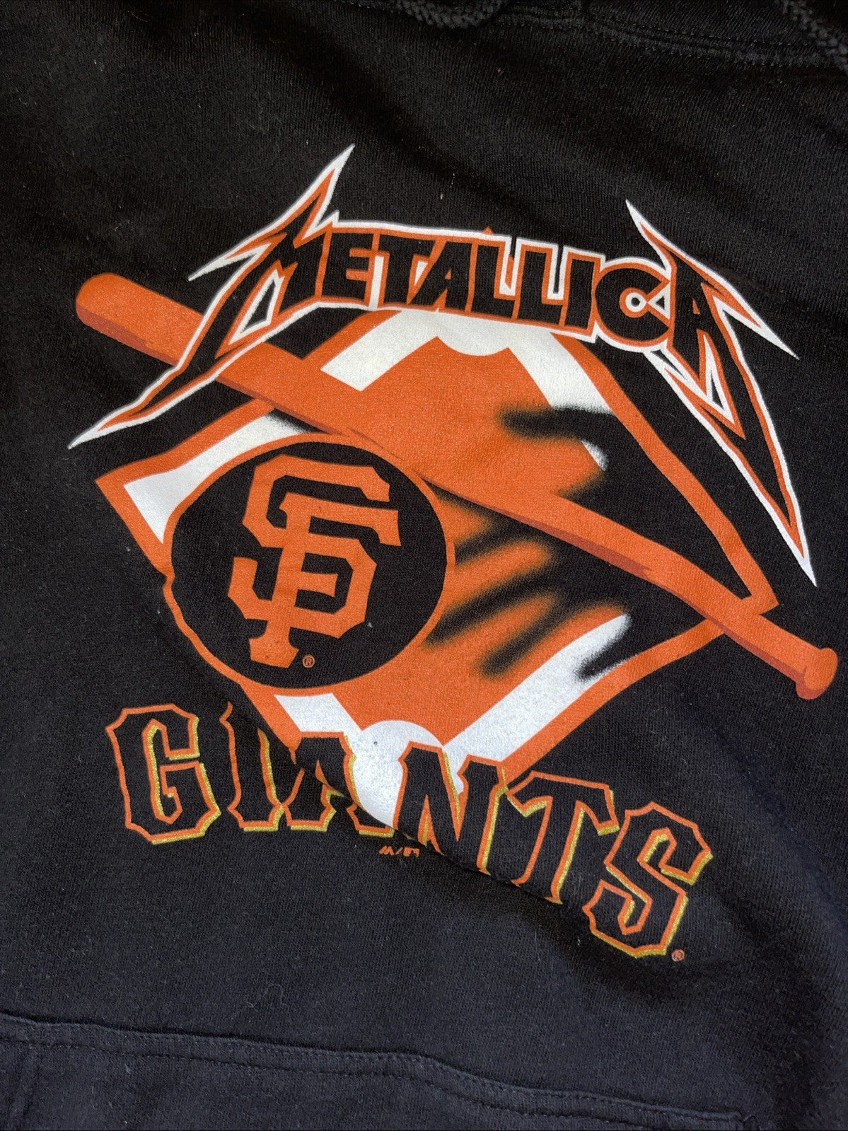 Metallica X San Francisco Giants Hoodie XL