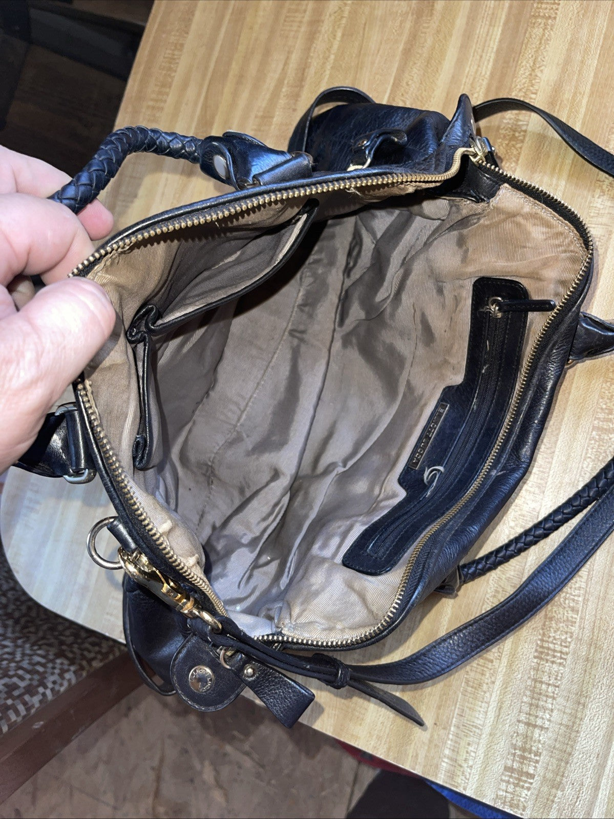 elliott lucca leather purse handbag