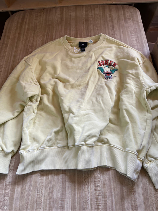 H&M The Simpsons Joker Sweater Medium 