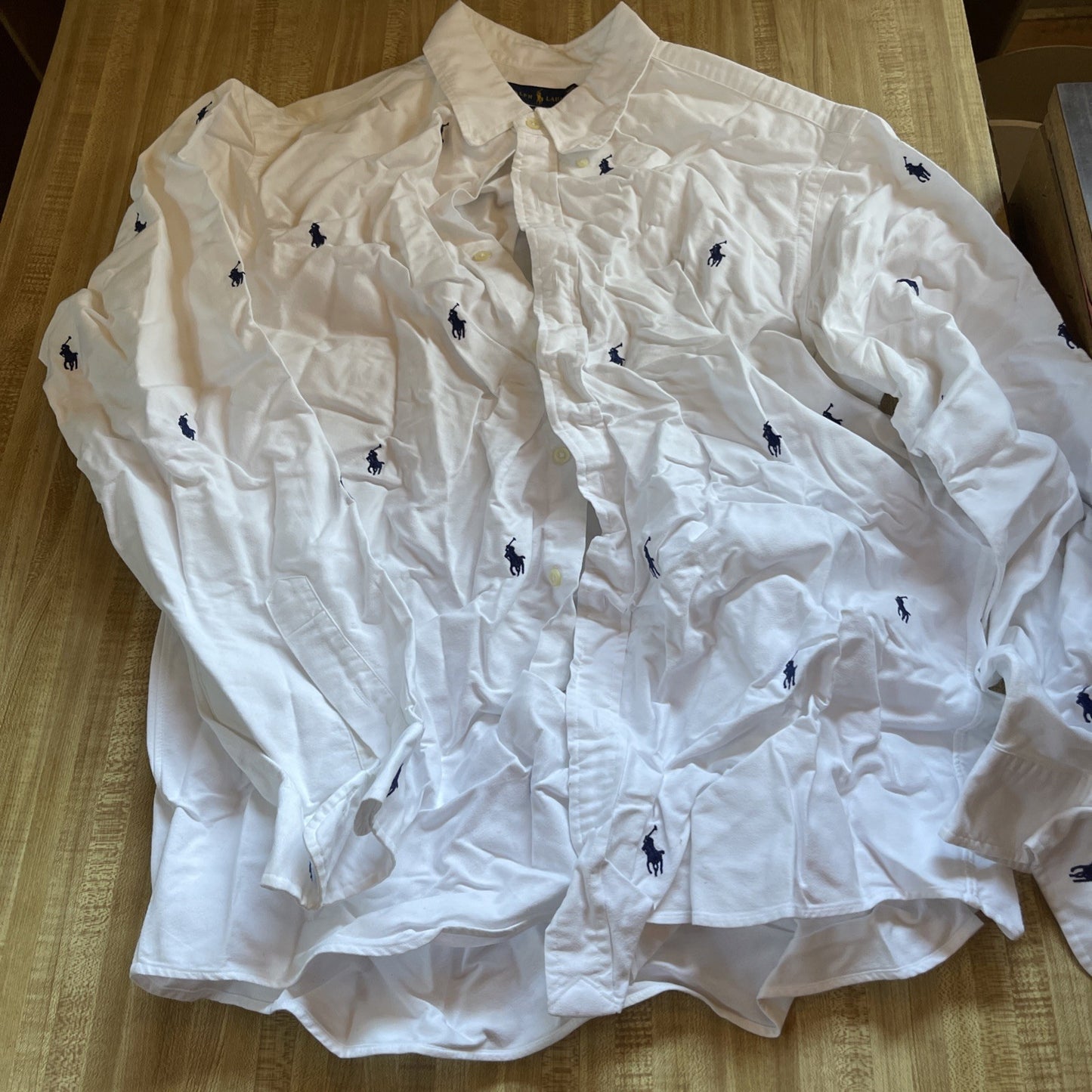 Ralph Lauren Pony AOP Button Down XL
