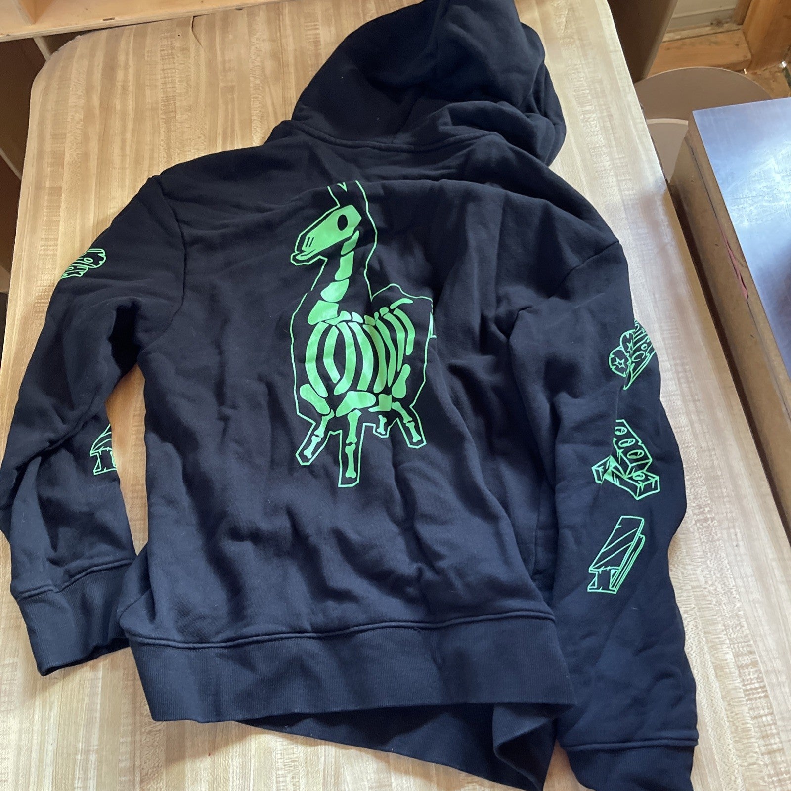 H&M Fortnite Hoodie Quarter Zip Large
