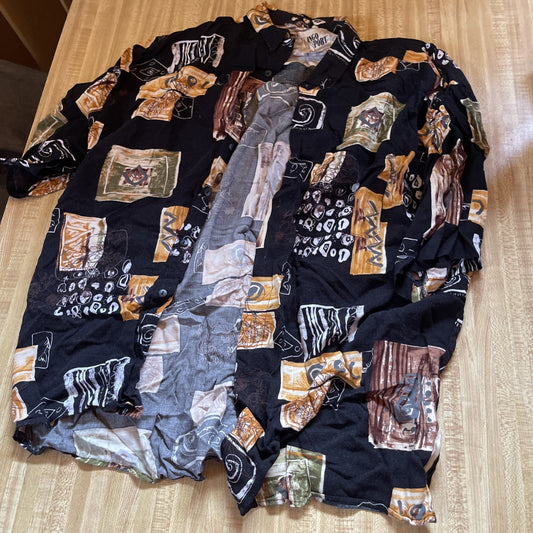 Vintage Ringo Sport Hawaiian Shirt XL Rayon