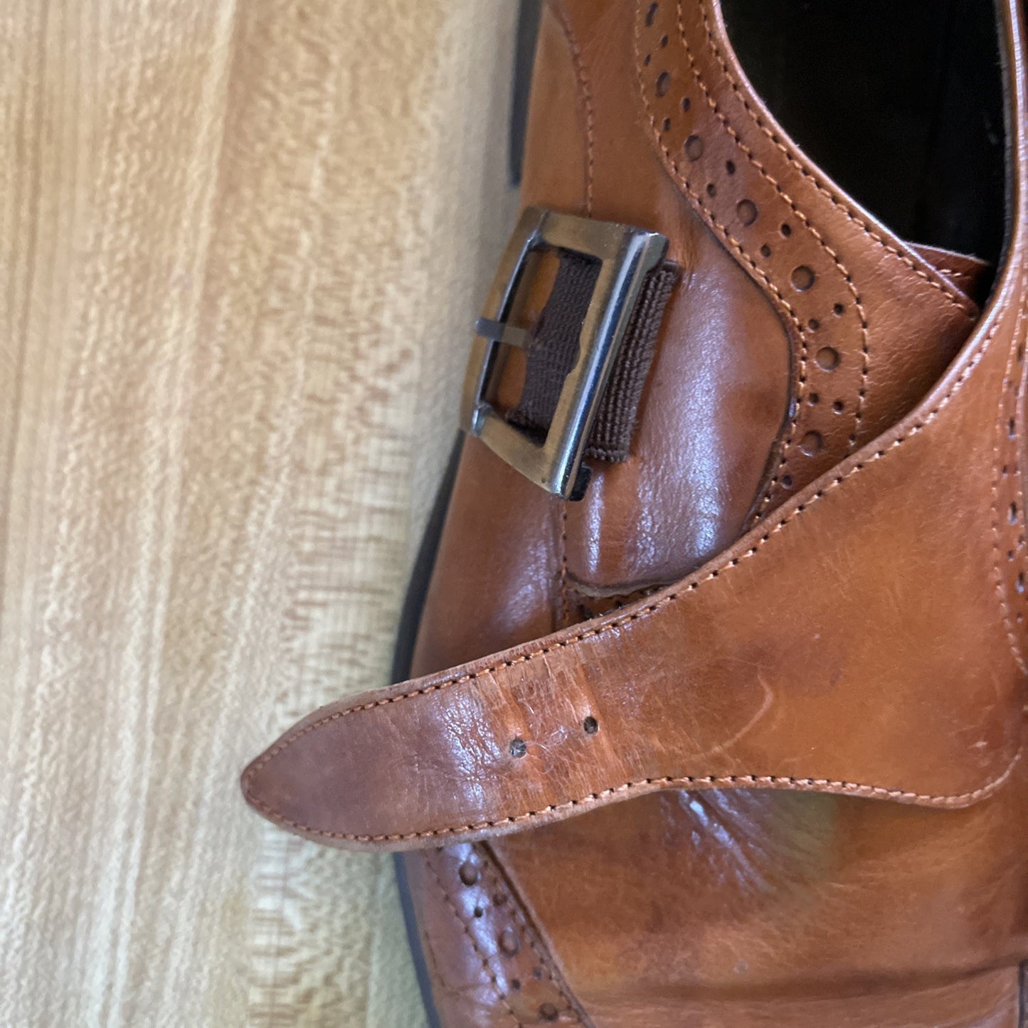 Carrucci Monk Strap Shoes 10 See Pictures 
