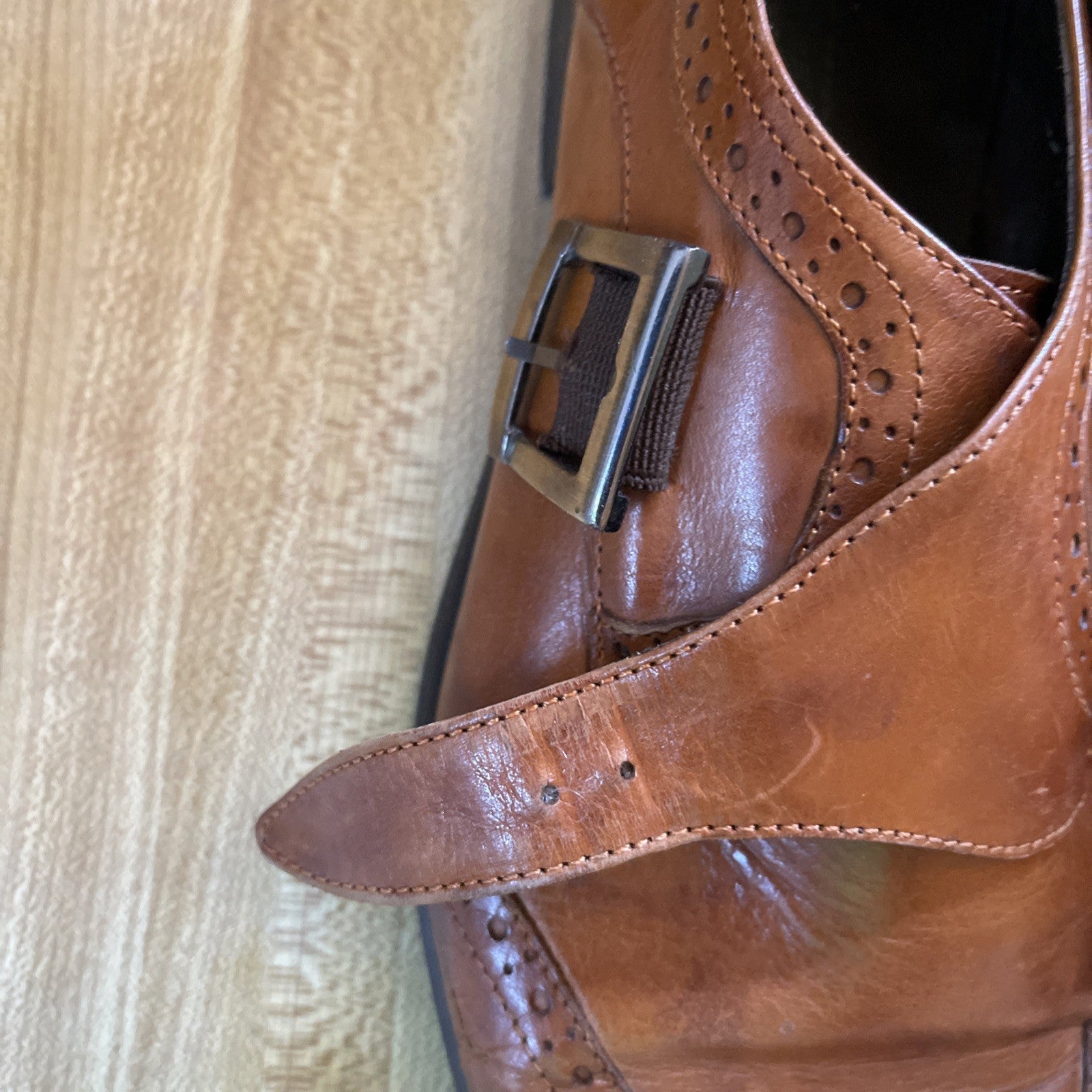 Carrucci Monk Strap Shoes 10 See Pictures 
