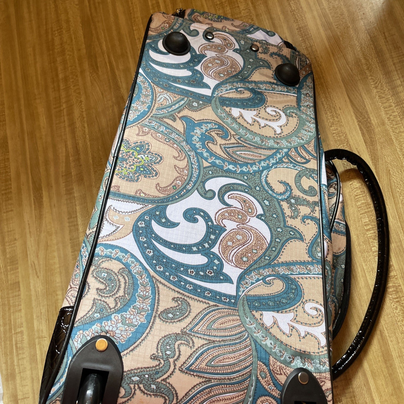 Kathy Van Zealand Rolling Duffle Bag 