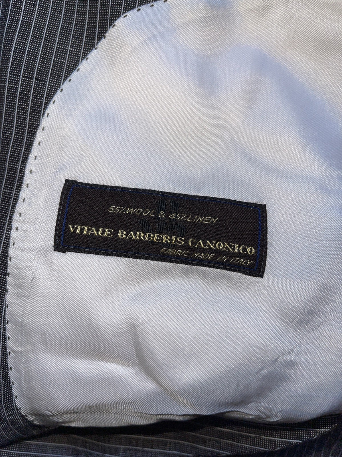 Suitsupply Wool Linen Blend Unstructured Suit 40