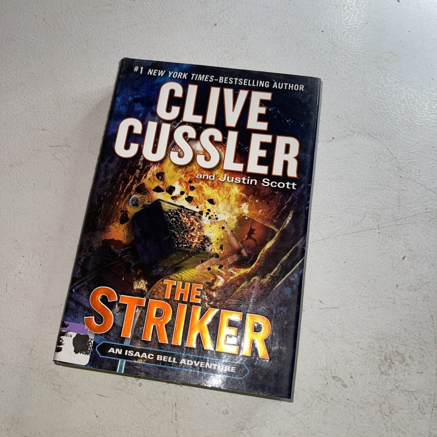 Striker by Justin Scott and Clive Cussler (2013, Hardcover)