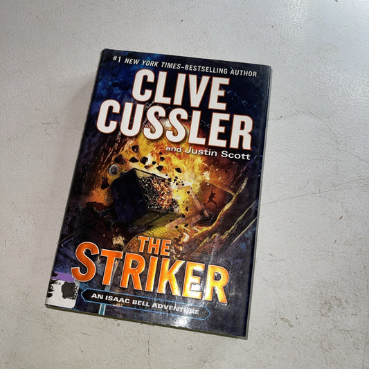 Striker by Justin Scott and Clive Cussler (2013, Hardcover)