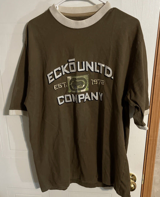 Ecko Unltd Masterpiece Collection Ringer T Shirt XL