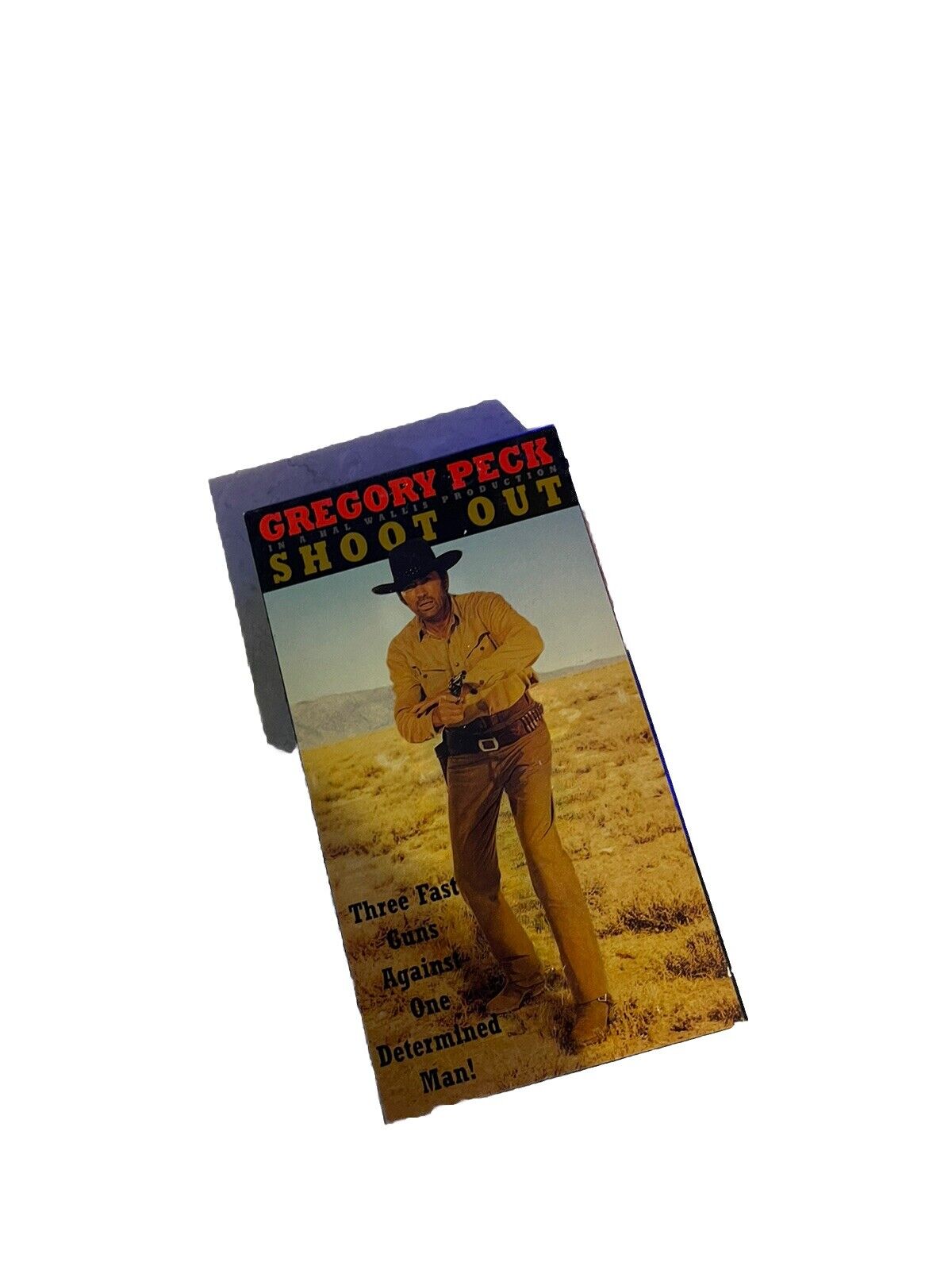 Shoot Out VHS 1995 Goodtimes Gregory Peck Dawn Lyn Western Movie Video Film
