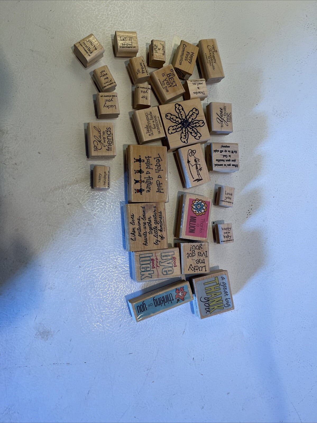 huge rubber stamp Collection lot